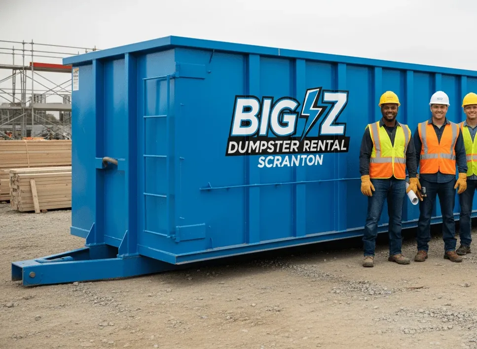 10 Yard Dumpster roll-off container in Scranton, PA 10 Yard Dumpster roll-off container in Scranton, PA